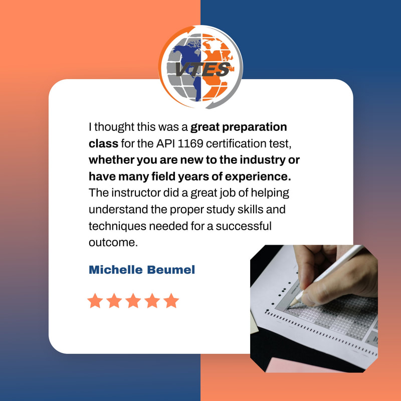 API 1169 online training review with student success feedback